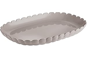 Guzzini - Tiffany, Vassoio M Piccolo - Grigio Tortora, 32 x 22,5 x h3 cm - 279601158