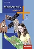 Image de Mathematik - Ausgabe 2013 für das 5. und 6. Schuljahr in Berlin und Brandenburg: Arbeitsheft 5