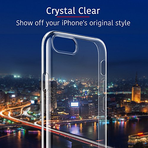 ESR-iPhone-8-Case-iPhone-7-Case-Transparent-Soft-Silicone-TPU-Gel-Case-Bumper-Premium-Protective-Case-for-Apple-iPhone-7-2016-iPhone-8-2017-47-inch-Jelly-Series-Transparent