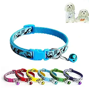 Dog Trust Cat Kitten/Ferret/Rabbit Extra Small, SOFE Silicone Pet Whelping Collars with Bell - Non-Toxic, Environment-Friendly Animals Paw 2 Piece Color May Vary, Small