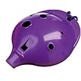 Plastic OCARINA, Purple 4-hole