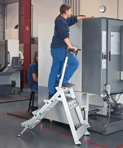 ZARGES LM-Sicherheitstreppe 3 Stufen Z500