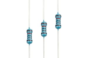 EDGELEC 100pcs 11K ohm Resistor 1/4w (0.25 Watt) ±1% Tolerance Metal Film Fixed Resistor, Multiple Values of Resistance Optional