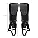 NUOLUX Pram Clip Pushchair Stroller Metal Hanging Clip Hooks 2pcs (Black)