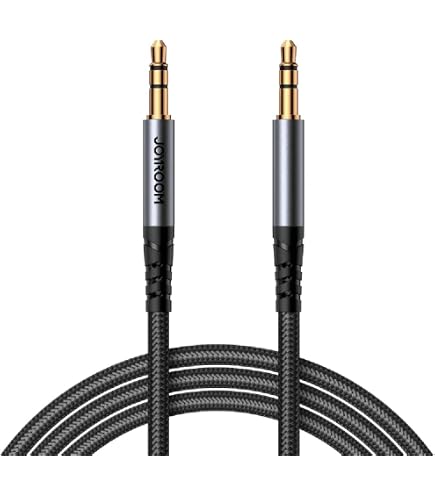 Câble Audio Jack 3.5mm Anker SoundLine 120 Cm - Mâle Vers Mâle, Haute Qualité, Compatible Universel