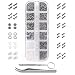 Produktbild LinHut Multifunktions-Reparatursatz Brillen Repair Tool Kit, 1100Pcs kleine Schrauben Mutter Sortiment für Gläser, Sonnenbrillen, Uhr Watch Repair Tool