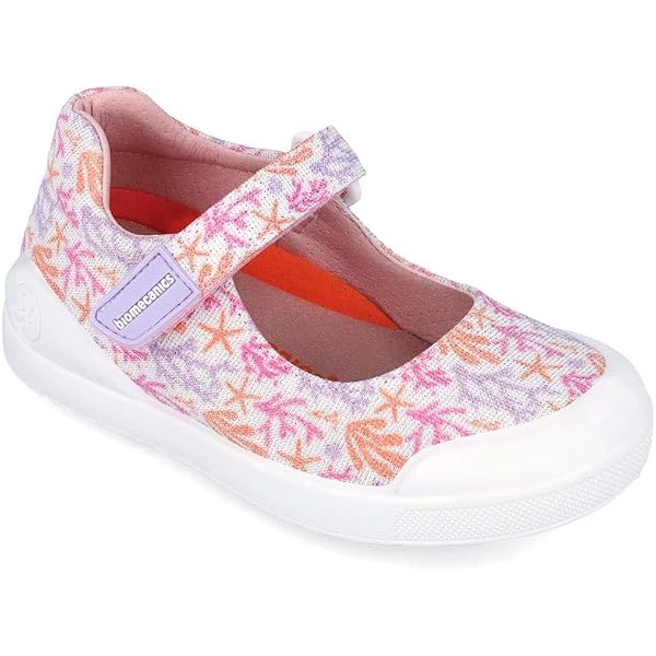 Chaussures Fille Biomecanics - Toile, Semelle Caoutchouc - Fabriqué En Espagne