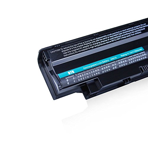 Dtk® Ultra Hochleistung Notebook Laptop Batterie Li-ion Akku für Dell Inspiron 3420 3520 13r 14r 15r 17r N3010 N3110 N4010 N4050 N4110 N5110 N5010 N5030 N5040 N5050 M5110 M5010 M4110 M501,P/N J1knd 4t7jn [9-cell 6600mah] - 4