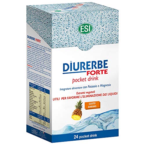 Esi Diurerbe Forte 24 Pocket Boisson Goût Ananas