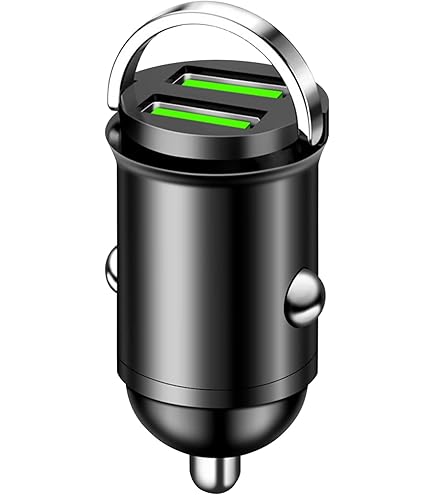 Cargador De Coche Dual PD De 30W, Mini Adaptador De Cargador Rápido QC