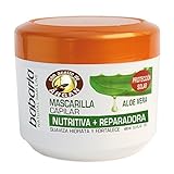 babaria aloe vera crema facial piel madura Sonnenfilter babaria Aloe Vera/Argan Haarkur mit Farbschutz 400 ml