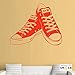 Produktbild Converse Cool Girl Jungen-Schlafzimmer Schuhe Wand-Kunst-Aufkleber-Abziehbilder Vinyl-Hauptraum D Schlafzimmer Jungen Mädchen Kinder Erwachsene Heim Zitate Küche Badezimmer Wandaufkleber