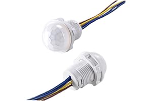 PINICECORE 1pc Sensor Pir Armario Interruptor De La Luz 110v 220v Pequeño Micro Interruptor del Sensor De Detección del Sensor De Movimiento Automático De Lámparas De Luz