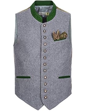 Trachtenweste Adalbert in Grau von Tramontana