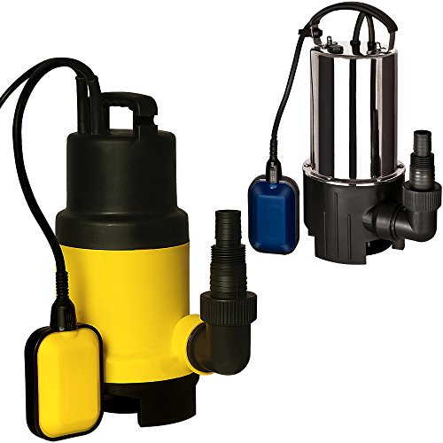 Tauchpumpe Schmutzwasserpumpe 11.500 L/Std Teichpumpe Pumpe Gartenpumpe Wasserpumpe Zisterne