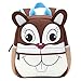 Produktbild JAGENIE Cute Kid Toddler Kleiner Rucksack Kindergarten Schultasche 3D Cartoon Tier Tasche Kaninchen, Eichhörnchen, 21x8x26cm/8.27x3.15x10.24