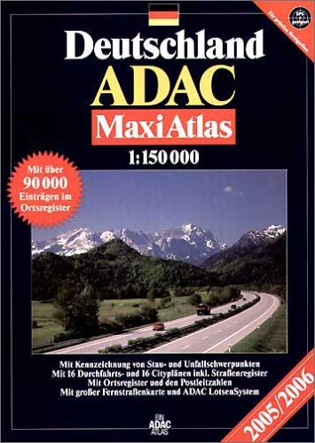 Preisvergleich Produktbild ADAC MaxiAtlas Deutschland 2005 / 2006: 1:150000
