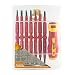 Produktbild hxss Isolierte Elektrische Schraubendreher Phillips und flach doppelt Head Präzisions 7 Tressen Set schwarz Finish Klingen mit magnetischen Spitzen Home Outdoor Repair Tool Kit