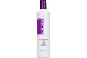 FANOLA No Yellow Shampoo Antigiallo per Capelli, Viola, 350 ml