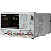 SIGLENT Series SPD3000C Programmable DC Power Supply, 4 Digit Voltage, 3 Production Channels, 30V/3A X2, 2.5V/3.3V/5V/3A X1 S