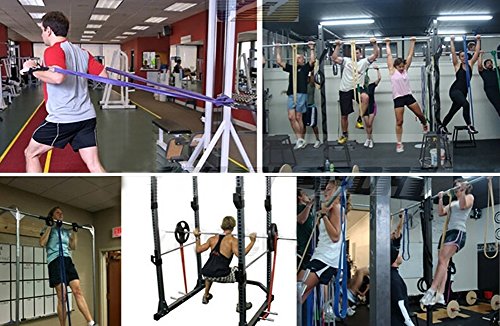 [Resistance Band] BESTOPE® Fitnessbänder Widerstand-Bänder PowerBand Trainingsbänder Ausbildung Fitnessbänder Body CrossFit-band Expander Bodytrainer Tubing - 6