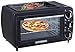 Produktbild Mini Backofen 20 Liter | Pizza-Ofen | Minibackofen | herausnehmbares Krümelblech | 100 - 250°C | 3 in 1 Backofen mit Umluft | 1380 Watt | Ober-/Unterhitze | Edelstahl Design | Timer