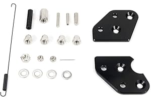 Xitomer Motorbike FootPeg and Control Lowering Kit Fit for DL1000 / V-Strom 1000 2002-2021, DL650 / V-Strom 650 2004 2005 2006 2007-2024 Footrests Lowering Plates Foot Peg Lowering Plates