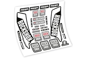 VINILOSBICI Vinilos Adhesivos para Horquilla Rock Shox Reba 2016