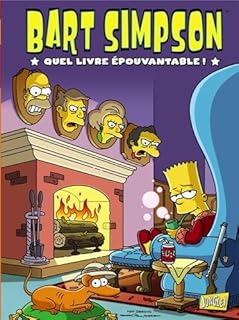 jaquette livre Bart Simpson, Tome 4 : Quel livre épouvantable