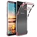 Produktbild Conie Rückschale Hülle Samsung Galaxy S8 - Bumper Ultra Dünn Slimcover Im Transparent Chrome Design, Silikon Rückschale, Case Galaxy S8 Transparent - Rosegold
