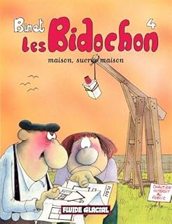 jaquette livre Les Bidochon, tome 4 : Maison sucrée maison