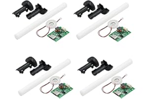 Lot de 4 brumisateurs d'atomisation sans interrupteur, modules humidificateurs USB pour un contrôle fiable de l'humidité