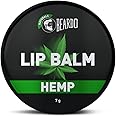 Beardo Hemp Non Tinted Lip Balm for Men, 7g | For Soft Kissable Lips | Lip Mask For Dry, Cracked and Chapped Lips| Lip Repair & Protection with Hemp Seeds