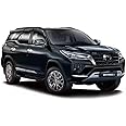 Pull Back Action Toyota Fortuner Miniature Toy Car, First Quality Product, Wonderful&Bold Looks, Black - Kids