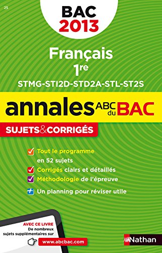 couverture de : Français 1re STMG-STI2D-STD2A-STL-ST2S couverture de : Français 1re STMG-STI2D-STD2A-STL-ST2S