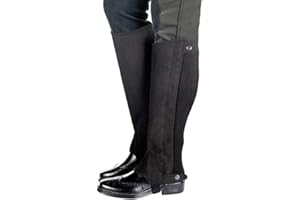 ‎HKM HKM 9857 Reitletten Reitchaps Beinchaps Minichaps Chaps Kinder 4-12 Unisex XS-XL