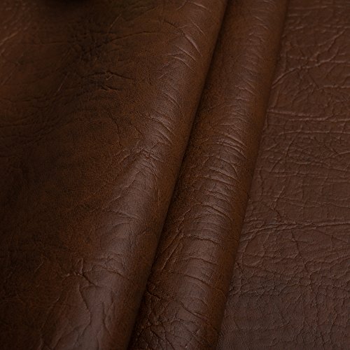Exklusives Kunstleder - Mammut Meterware (Braun)