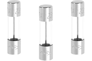 Debflex 715906 Sachet de 3 Fusibles Verre Fusion Rapide 5 x 20 10A 250 V