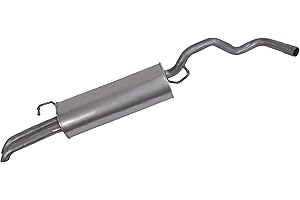 HOMRY BESTPRICE 1x Endschalldämpfer Kompatibel mit SEAT TOLEDO II (1M2), SKODA OCTAVIA 1 (1U2) (1U5), OCTAVIA 1 Kasten/Kombi (1U5), VW BORA I (1J2) (1J6), GOLF 4 Variant (1J5), GOLF VAN IV Variant (1J5)