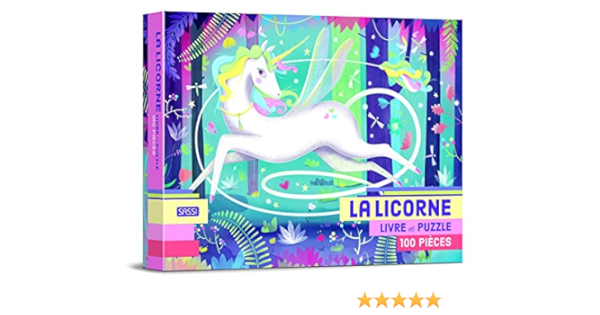 la licorne livre et puzzle de 100 pieces 5 trevisan irena livres amazon fr coloriage personnages mario kart