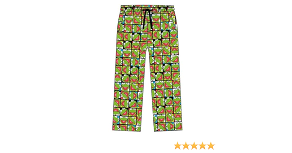 Nachtwasche Men S Kermit Character Lounge Pants Older Boys Muppets Pyjama Bottoms Kleidung Accessoires
