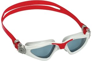 AQUA SPHERE Aquasphere Kayenne - Occhiali da nuoto, nuoto, triathlon, nuoto in acque libere per adulti con protezione UV, guarnizione in silicone, visione a 180°, lenti antiappannamento per uomini e donne