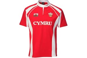 Manav Kids Haka Welsh Wales Rugby Shirt Premium Quality Cotton Top Breathable Durable for Boys Girls Unisex Newborn