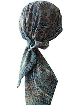 Pre-tie Ultraweiches Kopftuch Aus Baumwolle für Haarverlust, Krebs, Chemotherapie