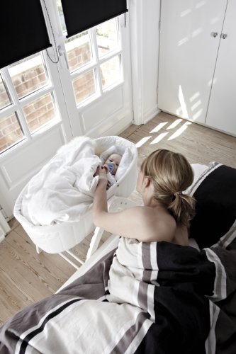Baby Dan 2651-04-01-02-85 – Angel – Komplet (Wiege, Matratze, Liege und Hochstuhl, Sitzverkleiner) - 6