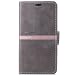 Produktbild LMAZWUFULM Hülle für Huawei P9 lite 2016 / VNS-L31 (5,2 Zoll) PU Leder Mini Mund Design Magnetverschluss Brieftasche Lederhülle Klassisch Elegant Handytasche Mischfarben Muster im Bookstyle mit Stent Funktion und Karten Slot Schutzhülle Ledertasche Flip Cover für Huawei P9 lite 2016 Grau-Rosa