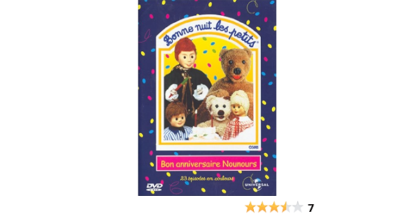 Bonne Nuit Les Petits Bon Anniversaire Nounours Dvd Et Blu Ray Amazon Fr