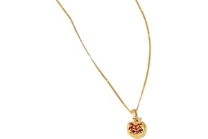 [Lerpwige] Pomegranate Charm Earrings/Necklace Elegant Fruit Shaped Jewelry Party Creative Zircon Women Ear Decoration Daily Life Accessories