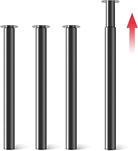 Dhouse 4 Pcs Breakfast Bar Legs Adjustable India | Ubuy