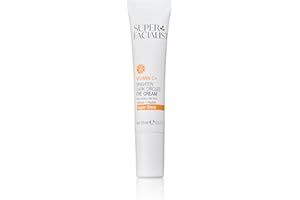 Super Facialist - Vitamin C + Dark Circle Eye Cream, Revive & Brighten The Under Eye Area, Boosted with Caffeine & Light Diffusers, Fragrance Free, 15ml